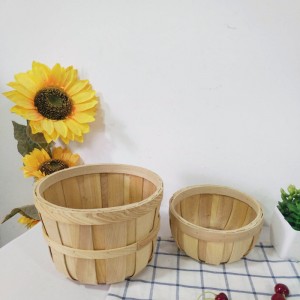 Ajándék csomagolás fa hordó